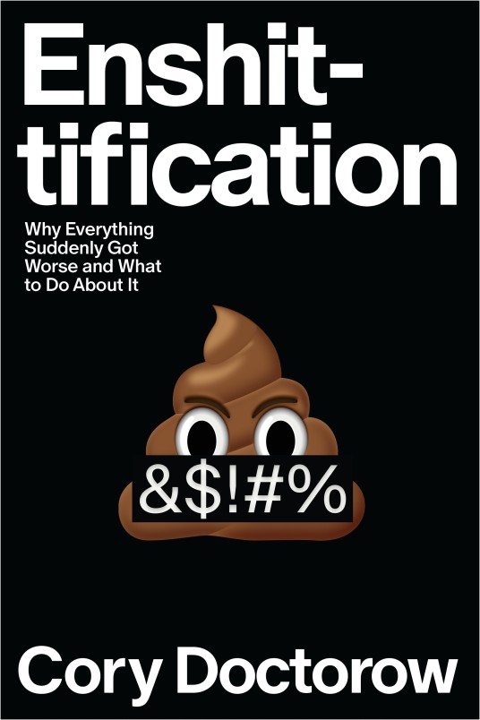 The cover of 'Enshittification'.